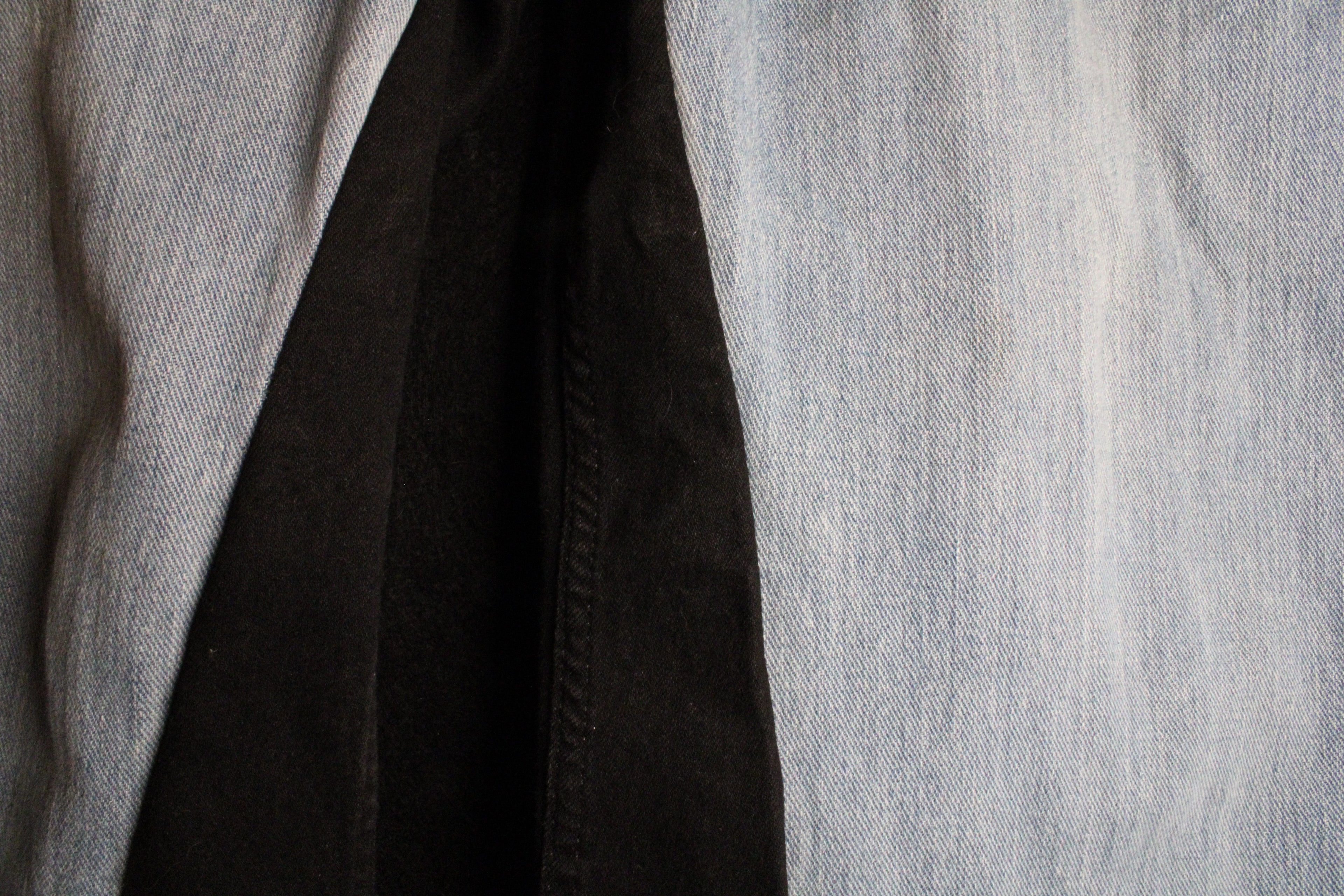 1 of 1 Half Black M.A.A.D Baggy Denim