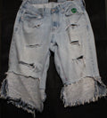 1 of 1 Distressed Baggy Jean Shorts