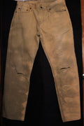 1 of 1 Bleach Wash Distressed Khakis