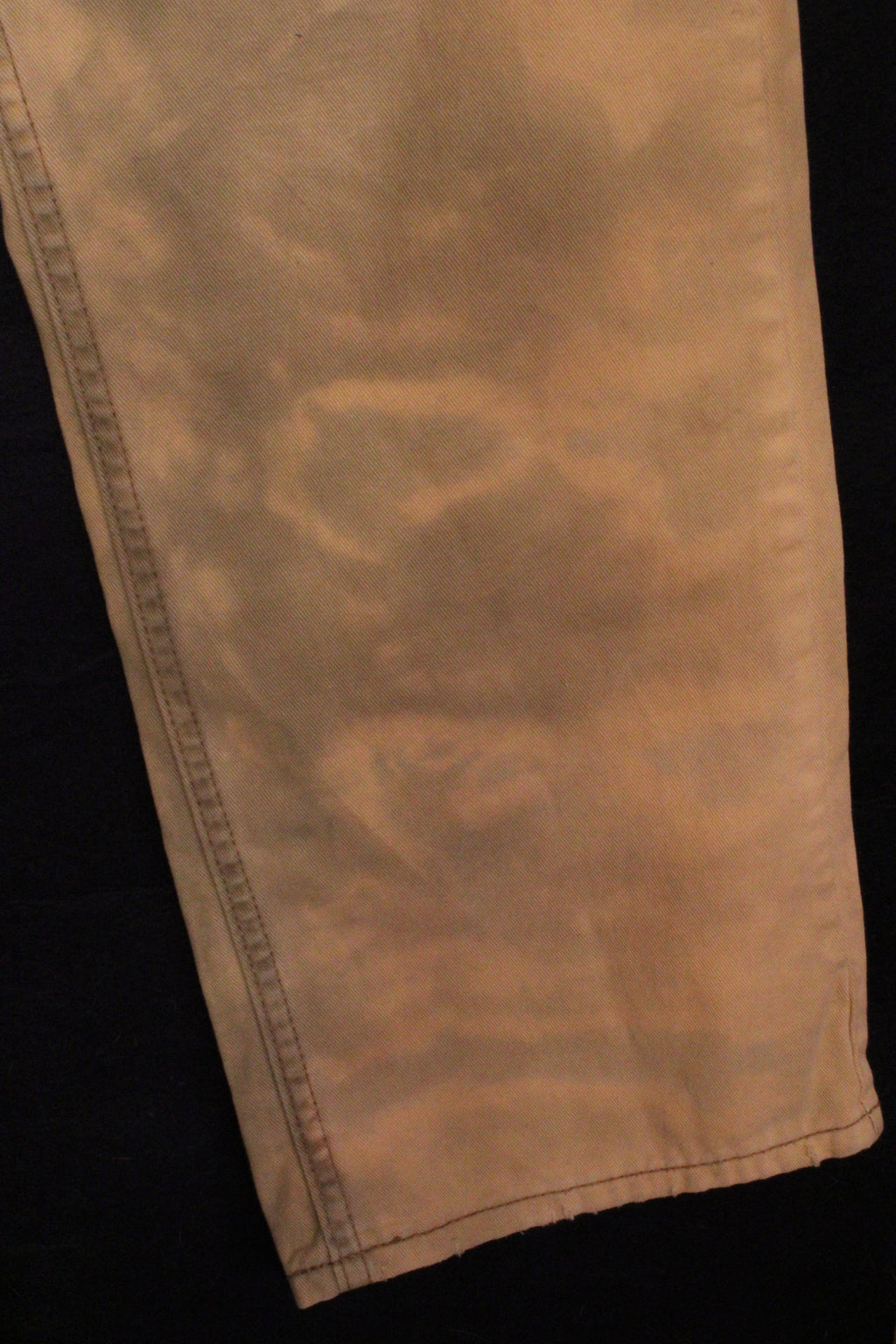 1 of 1 Bleach Wash Distressed Khakis