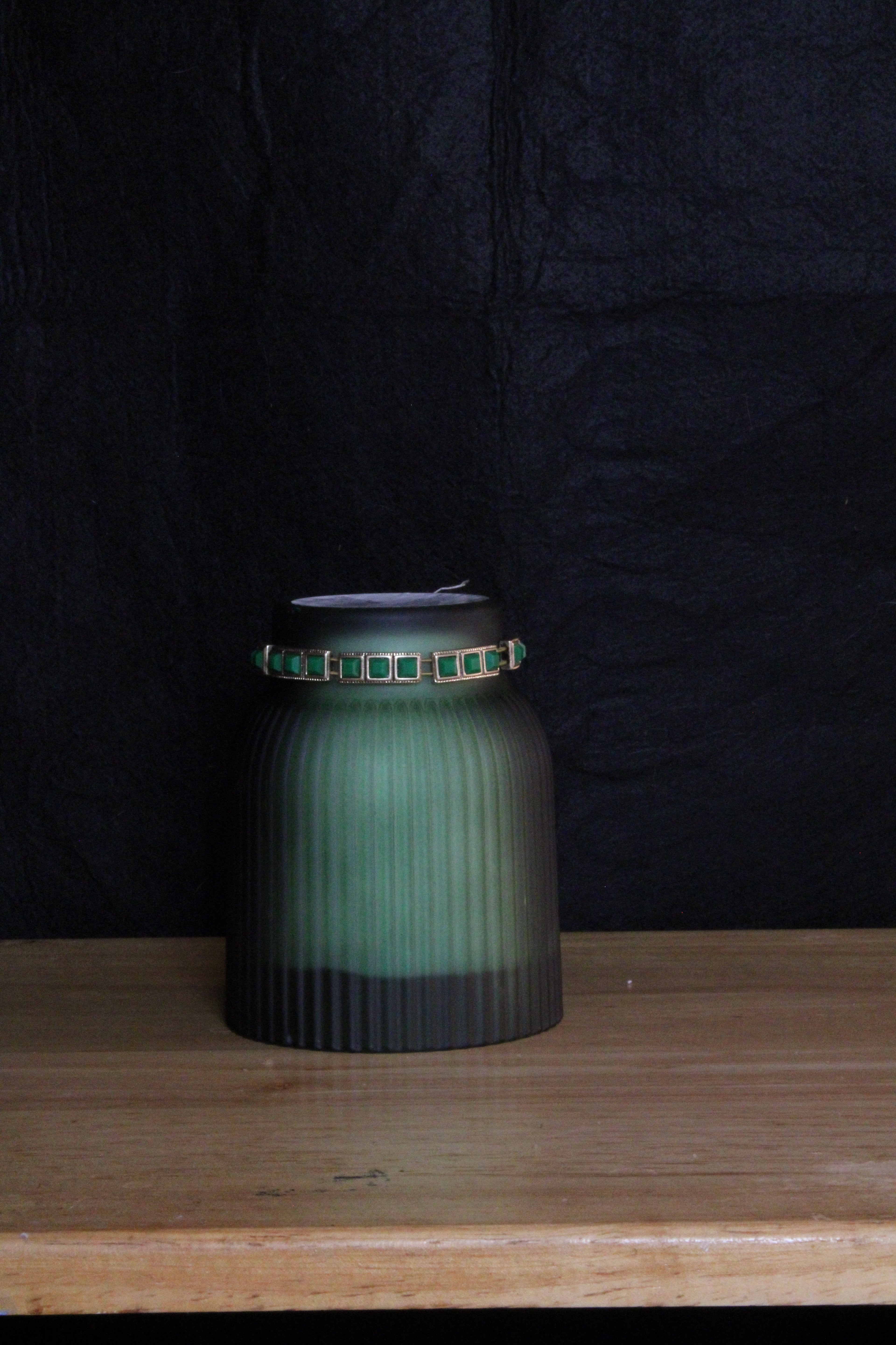 Martian Green Gemstone Bracelet