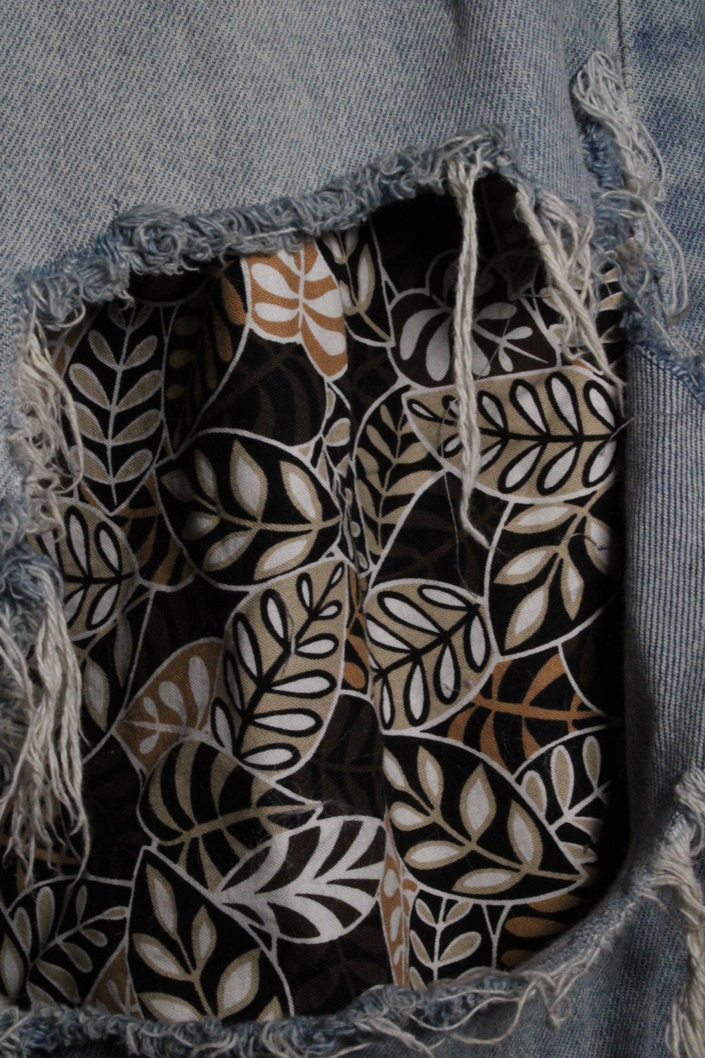 "Overgrown" Baggy Distressed Denim