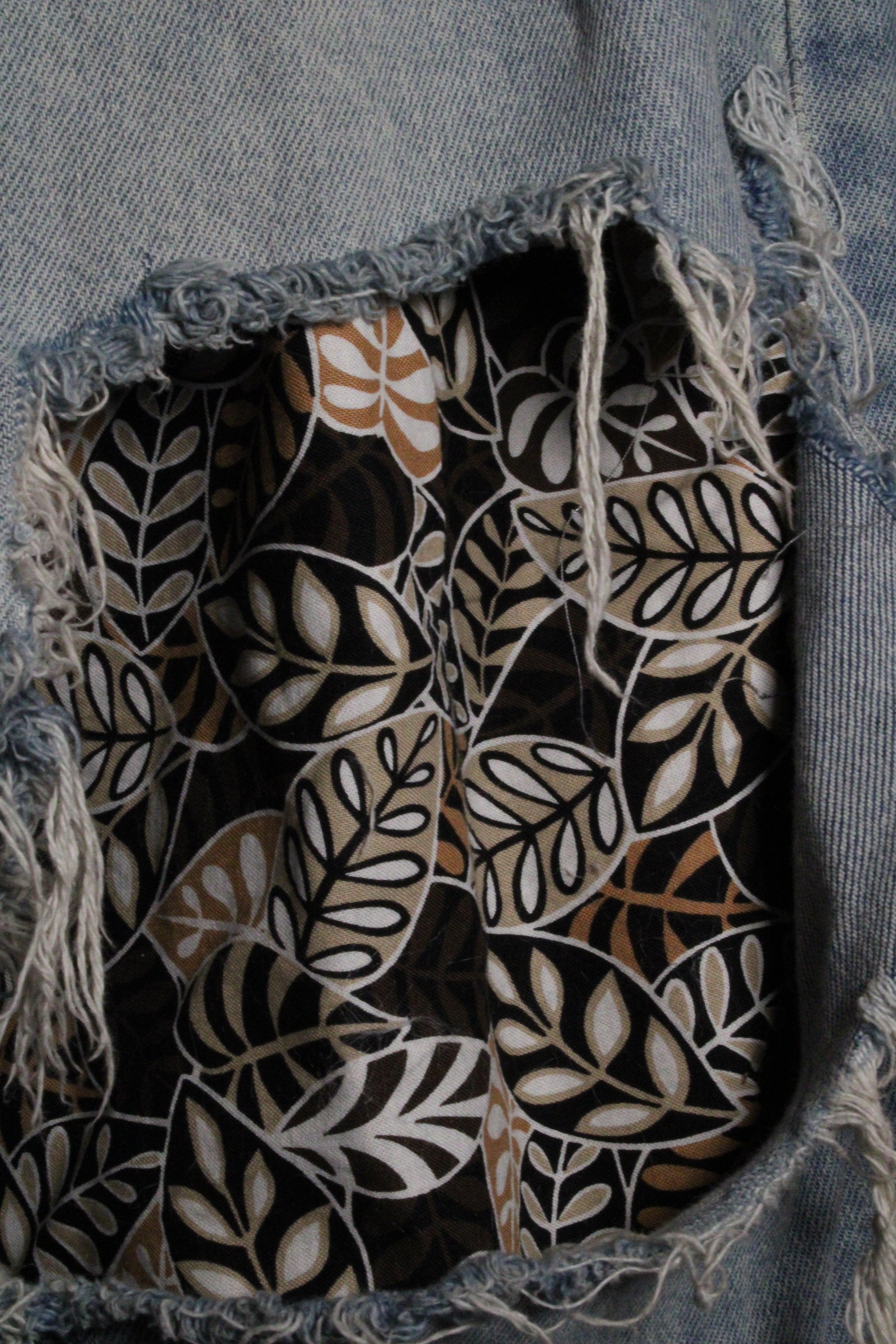 "Overgrown" Baggy Distressed Denim