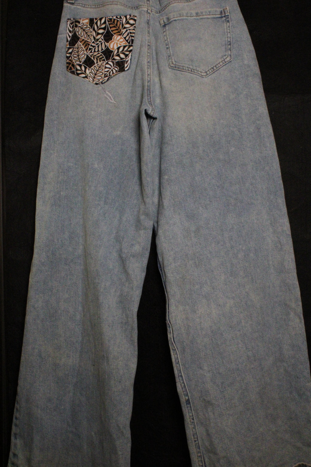 "Overgrown" Baggy Distressed Denim
