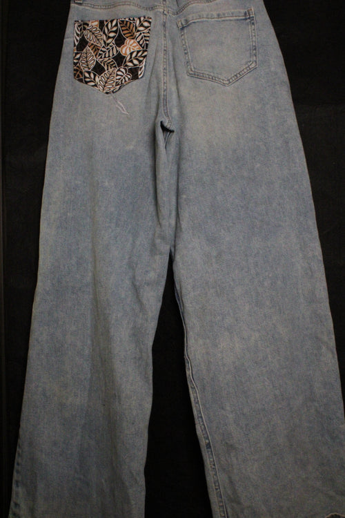 "Overgrown" Baggy Distressed Denim